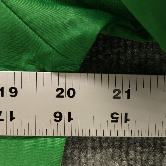 Zeroyaa Mens Button Front Shirt Green Small Printed Trim Pocket - Picture 12 of 12